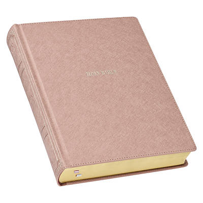 Picture of KJV Large Print Note-Taking Bible Mauve Faux Leather