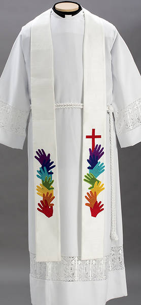 Picture of Bless the Children White Stole
