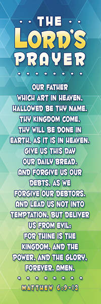 Picture of The Lord's Prayer Bookmark