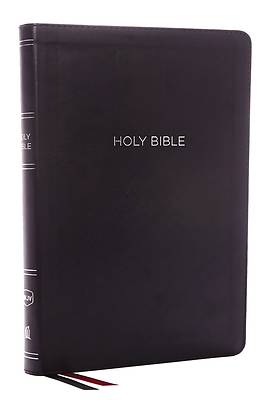 Picture of NKJV, Thinline Bible, Large Print, Imitation Leather, Black, Red Letter Edition