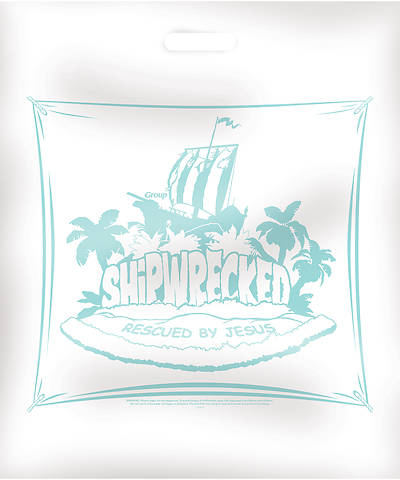 Picture of Vacation Bible School (VBS) 2018 Shipwrecked Crew Bags - Pkg of 10