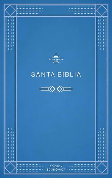 Picture of Rvr 1960 Biblia Económica de Evangelismo, Azul Tapa Rústica