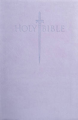 Picture of King James Version Easy Read Sword Value Thinline Bible Personal Size Lavender Ultrasoft