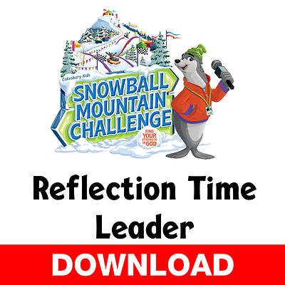 Picture of VBS 2026 Snowball Mountain Challenge Reflection Time Leader Download
