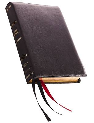 Picture of KJV, Reference Bible, Giant Print, Premium Leather, Black, Sterling Edition, Comfort Print