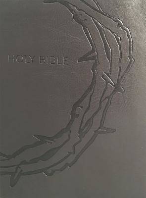 Picture of KJV Sword Study Bible Giant Print Designer Charcoal Ultrasoft Crown of Thorns
