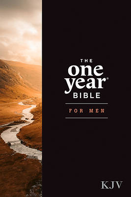 Picture of The One Year Bible for Men, KJV (Hardcover)