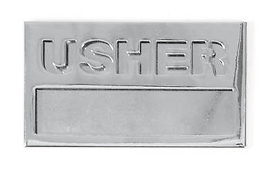 Picture of Silver Usher Name Badge