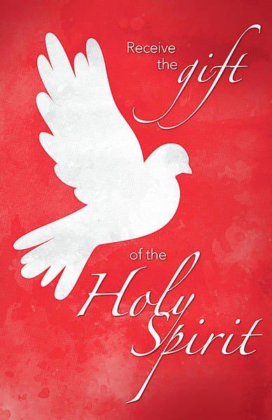 Picture of Receive the Gift of the Holy Spirit Confirmation Regular Size Bulletin