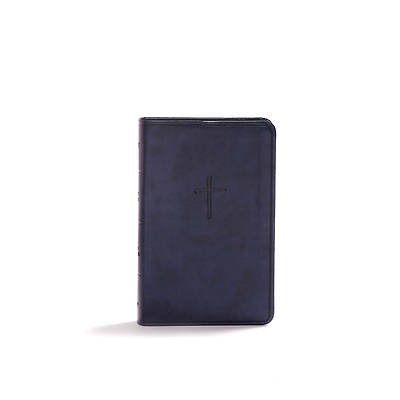 Picture of KJV Compact Bible, Navy Leathertouch, Value Edition