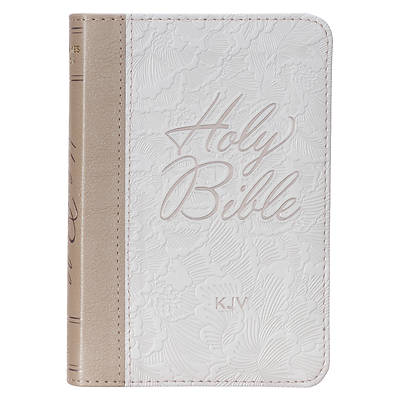 Picture of KJV Bible Pocket Faux Leather White