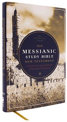 Niv, Messianic Study Bible New Testament, Hardcover, Red Letter, Comfort Print