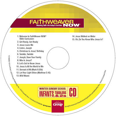 Picture of FaithWeaver Now Infant-Toddler Two CD Winter 2022-2023