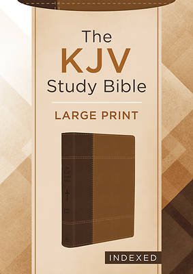 Picture of The KJV Study Bible, Large Print (Indexed) [Copper Cross]