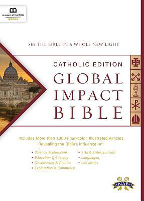 Picture of Global Impact Bible, Nabre Catholic Edition (Hardcover)