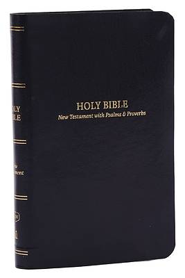 Picture of Kjv, Pocket New Testament with Psalms and Proverbs, Leatherflex, Black, Red Letter, Comfort Print