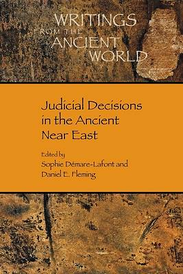 Picture of Judicial Decisions in the Ancient Near East