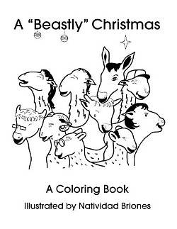 Picture of A "Beastly" Christmas Coloring Books -- 5-Pack