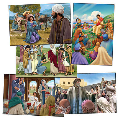 Picture of Vacation Bible School VBS Hero Central Bible Story Poster Set