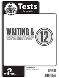 Picture of Writing Grammar Tests AK Grd12
