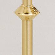 Picture of Koleys K137 24" Brass Two Tone Acolyte Candlestick