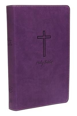 Picture of KJV, Deluxe Gift Bible, Imitation Leather, Purple, Red Letter Edition