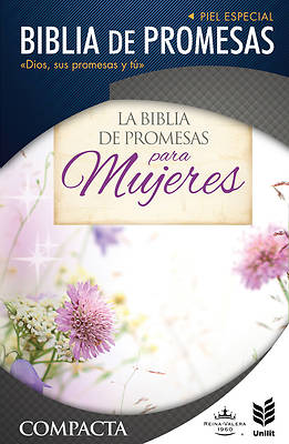 Picture of Biblia de Promesas / Compacta/ Piel Especial/ Floral C.Indice