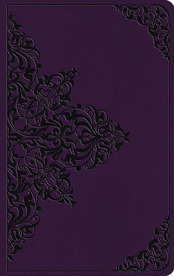 Picture of ESV Large Print Value Thinline Bible (Trutone, Lavender, Filigree Design)