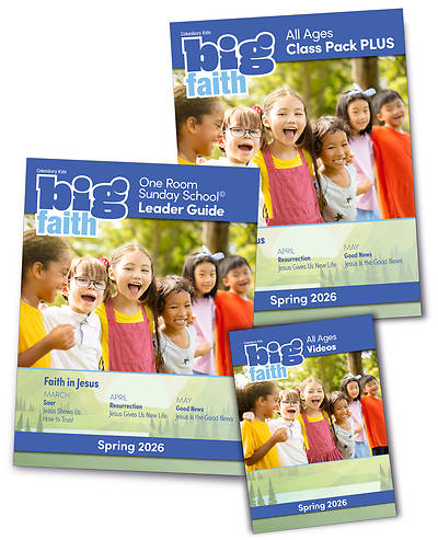 Picture of Cokesbury Kids Big Faith Spring 2026 One Room Sunday School® Leader Kit- Digital Kit Download