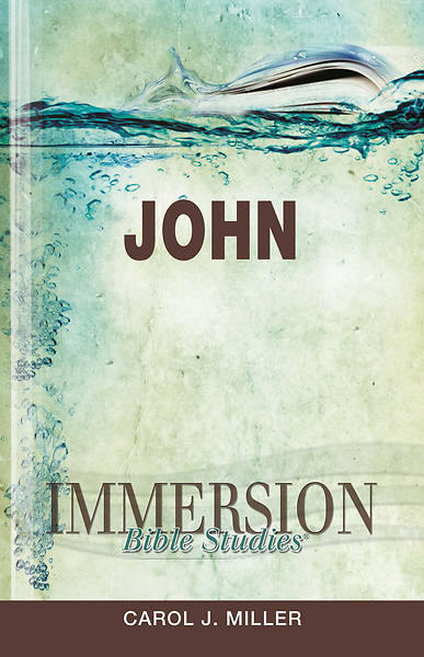 Picture of Immersion Bible Studies: John