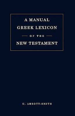 Picture of A Manual Greek Lexicon of the New Testament