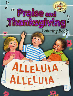 Picture of Coloring Book about Praise and Thanksgiving