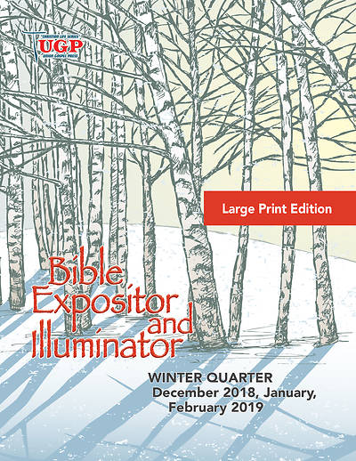 Picture of Union Gospel Bible Expositor Large Print Winter 2018-19