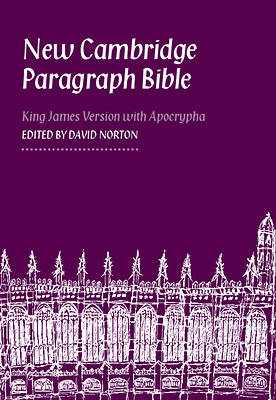Picture of New Cambridge Paragraph Bible with Apocrypha Personal Size Kj590