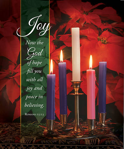Picture of Joy Now God of Hope Advent Legal Size Bulletin