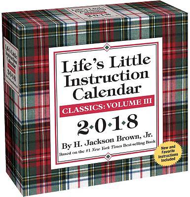 Picture of Life's Little Instruction 2018 Day-To-Day Calendar