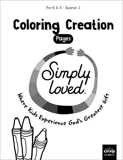 Picture of Simply Loved Q2 PreK-K Coloring Creations