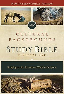 Picture of NIV Cultural Backgrounds Study Bible Personal Size Red Letter Edition