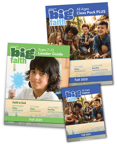 Picture of Cokesbury Kids Big Faith Fall 2025 Leader Kit Ages 7-12 - Digital Kit Download