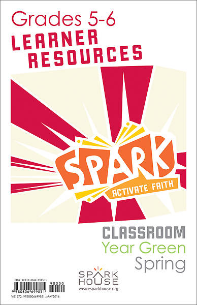 Picture of Spark Classroom Grades 5-6 Learner Leaflet Year Green Spring