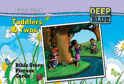 Picture of Deep Blue Toddlers & Twos Bible Story Picture Cards Spring 2016