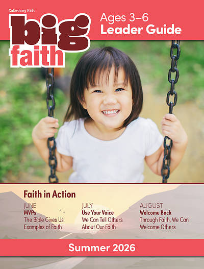 Picture of Cokesbury Kids Big Faith Summer 2026 Leader Guide Ages 3-6