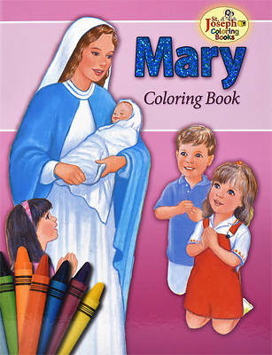 Picture of Coloring Book about Mary