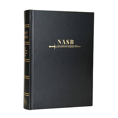 Picture of NASB Large Print Wide Margin Black Hardcover