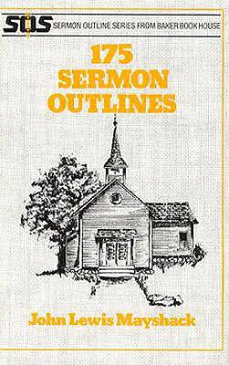 Picture of 175 Sermon Outlines