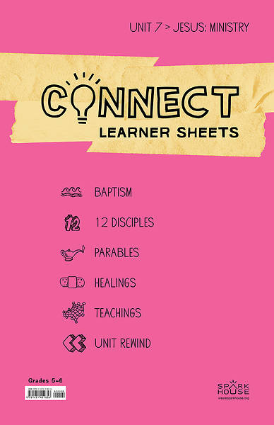 Picture of Connect Grades 5-6 Learner Leaflets Unit 7 Jesus Ministry