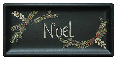 Picture of Noel Rectangle Wood Tray