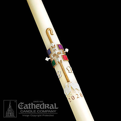 Picture of Cathedral The Good Shepherd Paschal Candle 1-15/16" x 39"