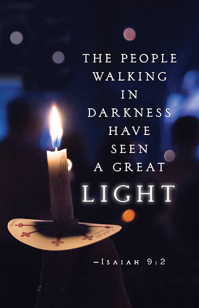 Picture of The People Candlelighting Christmas Bulletin (Pkg of 50)