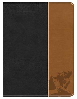 Picture of Apologetics Study Bible for Students, Black/Tan Leathertouch